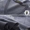 Mens Argyle Sweater Vests Classic V-Neck Sleeveless Pullover Grey Black Knitwear Nice Tank Tops for Dad Husband (XX-Large)