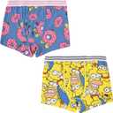 The Simpsons Simpsons Men's Lounge Pants/Boxer Shorts Officially Licensed Soft Comfortable Fit | Fun Character Design XL