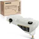 A-Premium Coolant Overflow Reservoir Bottle Tank Compatible with Kenworth W900, T800, T660, T600; and Peterbilt 389, 388, 386, 385, 384, 382, 377, 367, 365, 348 - with BEHR Cooling Module