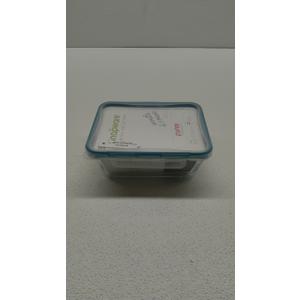 Snapware Total Solution 3-Pack (8.5-Cup) Plastic Food Storage Containers Set, Leakproof & Airtight Locking Lids Rectangular Tupperware, Non-Toxic BPA-Free Lids, Microwave Dishwasher Freezer Safe