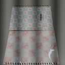 2 Pcs Floral Spiral Notebook, Coquette Preppy Spiral Notebook for Women Friends Girls, 160 Pages Trendy Hardcover Journaling Notebooks for Business Writing Travel Home Office Aesthetic Notebooks