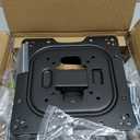 Amazon Basics Full Motion Articulating TV Wall Mount, with Swivel and Tilt, for 26" to 55" TVs and Flat Panels up to 80 Lbs, VESA Compatible, Black