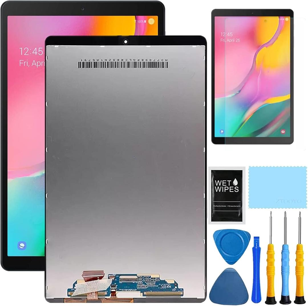 for Samsung Galaxy Tablet T510 Screen Replacement for Samsung Tab A 2019 Replacement Screen SM-T510 T515 LCD Display Digitizer Touch Screen Assembly 10.1 inch for Samsung Galaxy Tablet T510 Screen Replacement for Samsung Tab A 2019 Replacement Screen SM-T510 T515 LCD Display Digitizer Touch Screen Assembly 10.1 inch