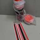 Ovveroche 12 Pcs Valentine's Day Plastic Cups with Lids and Straws 24 oz Reusable Cups Travel Mug Bulk for Valentine's Day Birthday Wedding Anniversary Party Favors