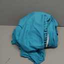 Entisn Teal Adjustable Bed Skirt for Full & Queen Size Bed - with 18 Inch Tailored Drop, Wrap Around Bed Skirts with Adjustable Elastic Belt for Easy Fitting - Wrinkle & Fade Resistant