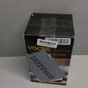 Small Portable Space Heater for Indoor Use - VOCRS 1500W PTC Electric Heater with Thermostat, Remote Control, 12H Timer, Eco and Fan Mode, Rapid and Safe Heating for Bedroom, Office