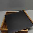 Hidden Gun Storage, Hidden Wall Gun Safe Pistol Rack Shelf with 3 Hooks for Secret Decor Concealment Furniture, Art Storage Cabinet Wooden Storage Shelves Indoor Picture Frame (Charcoal Brown)