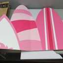 Novabright 51" Hawaiian Party Decorations Hot Pink Surfboard Backdrop Cardboard Cutouts Decor Summer Pink Pool Party Surfboard Photo Backdrop for Tropical Hawaiian Bachelorette Wedding Bridal Shower, 51.18 inches