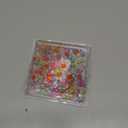 200 Pcs Star Beads Glitter Star Pony Beads Shapes for Friendship Bracelet, Large Hole Kandi Bead for Hair Braids, Jewelry Making (Multicolor, Clear)