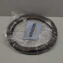 Gomass Car Steering Wheel Cover, Anti-Slip, Safety, Soft, Breathable, Heavy Duty, Thick, Full Surround, Sports Style (Black Brown)