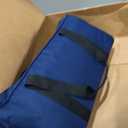 American Mahjong Tile Set,166 White Tiles Mahjong Set,4 Colors Mahjong Racks,Travel Mahjong Set with Blue Carrying Bag, 5" X 2" X 1.2"
