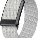 surundo Nylon Sport Band Compatible with Whoop Band 4.0 Strap Men Women with Bumper Case, Breathable Nylon Adjustable Waterproof Replacement Wristbands Straps for Whoop 4.0 (Starlight)