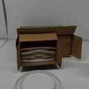 Famiware Milkyway Plates and Bowls Set, 12 Pieces Dinnerware Sets, Dishes Set for 4, White