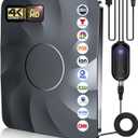 Sarhogy 2024 Upgraded TV Antenna for Indoor/Outdoor, 1200+ Miles Range, Supports 4K 1080P for All TVs