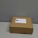 Amerdeco 1 Pack Privacy Door Handles, Champagne Bronze Interior, Knurled Lever, Heavy Duty for Bedroom and Bathroom, Reversible Keyless for Right & Left Side AM0021