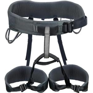 NewDoar Climbing Harness, Mountaineering Rock Climbing Harness, Half Body Harness for Rappelling Fire Rescuing Tree Climbing (Grey)