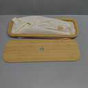 LONBET Toilet Paper Storage for 12 Rolls, Stackable & Foldable - The Ultimate Bathroom Organizer - Waterproof Basket with Bamboo Lid - Elegant Toilet Paper Storage Holder, Beige