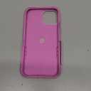 OtterBox iPhone 16e, 15, 14, & 13 Commuter Series Case - Run Wildflower (Pink), Slim & Tough, Pocket-Friendly, with Port Protection
