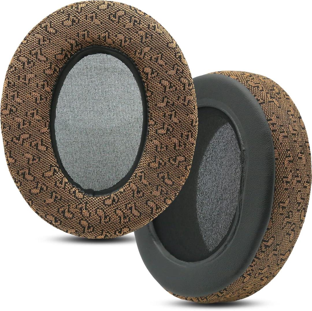 Premium Headphone Earpads Headset Cushions Replacement Ear Pads Compatible with Audio-Technica M40X M50 M50X MSR7/Fostex T50RP/MDR 7506/Hyperx Cloud Alpha hyperx Cloud Headset