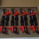 High Performance Ignition Coil 8 Pack For Ford F-150 F-250 F-350 4.6L 5.4L V8 CROWN VICTORIA EXPEDITION MUSTANG LINCOLN MERCURY Upgrade Compatible with DG508 DG457 DG472 DG491 (RED)