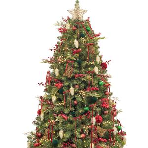 KI Store 7ft Christmas Tree with Decorations and Lights Classic All-in-ONE Completed Christmas Tree Set Including 7ft Artificial Xmas Tree, Ornaments, USB LED String Lights with Remote and Timer KI Store 7ft Christmas Tree with Decorations and Lights Classic All-in-ONE Completed Christmas Tree Set Including 7ft Artificial Xmas Tree, Ornaments, USB LED String Lights with Remote and Timer
