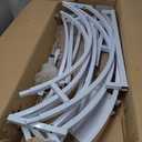 Heart Arch, 6.5FT Metal Heart Arch Stand, Wedding Backdrop Frame, White