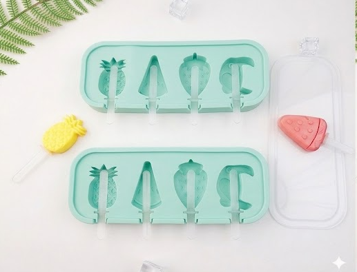 Silicone Fruit Pop Mold 2 Pack