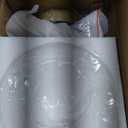 Gold Wall Sconce,1-Light Bathroom Vanity Lights Modern Wall Light Fixture with 4.9 Inches Clear Glass Shade, Wall Lamps for Bedroom Living Room Kitchen Stairway,E26