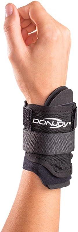 DonJoy Wrist Wraps Support Brace, Single Diection Range Limiter, Ideal for Sports and Work Related Injury Prevention - Large