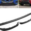 MotorFansClub Front Lower Bumper Splitter Protector Trim Molding Cover Fit for Camry SE XSE 2018 2019 2020 3Pcs Front Lower Bumper Guard