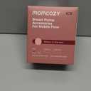 Momcozy Original Replacement Accessories for Upgraded Mobile Flow | Upgraded M9,Original Upgraded M9 Breastfeeding Parts, 24mm Flange, 1 Pack (White)