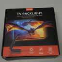 TV LED Backlight, 14.7ft Cuttable TV Lights That Change with TV for 55-65 Inch Screen and PC Monitor, TV Backlight with Sensor, Smart App Control, Game & Music Sync Color Changing Light