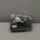 UpgradedPatio Egg Chair Covers with Zipper, Wicker Egg Swing Chair Covers, Waterproof Heavy Duty Weather Resisatnt Outdoor Chair Cover, Windproof Hanging Chair Cover, 75" x 45", Black, 1 Pack