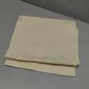 Encasa XO Table Runner 13x91 in Long | Cotton Canvas Fabric | Natural Solid Color | Machine Washable & Durable