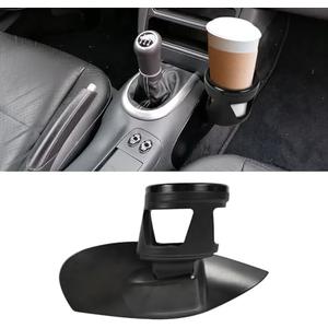 BILLFARO Cup Holder with Base Mount, Center Console Left Hand Drive Side Passenger Drink Cupholder Insert for Porsche Boxster 986 1997-2004 for Porsche 996 1999-2004