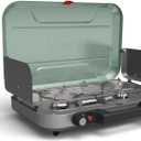 Coleman Cascade 328 3-Burner Camping Stove, Portable Cooktop with 28, 000 BTUs, Matchless Lighting, & Dual Wind Guards, Great for Outdoor Cooking, Camping, Tailgating, Grilling, BBQs, & More