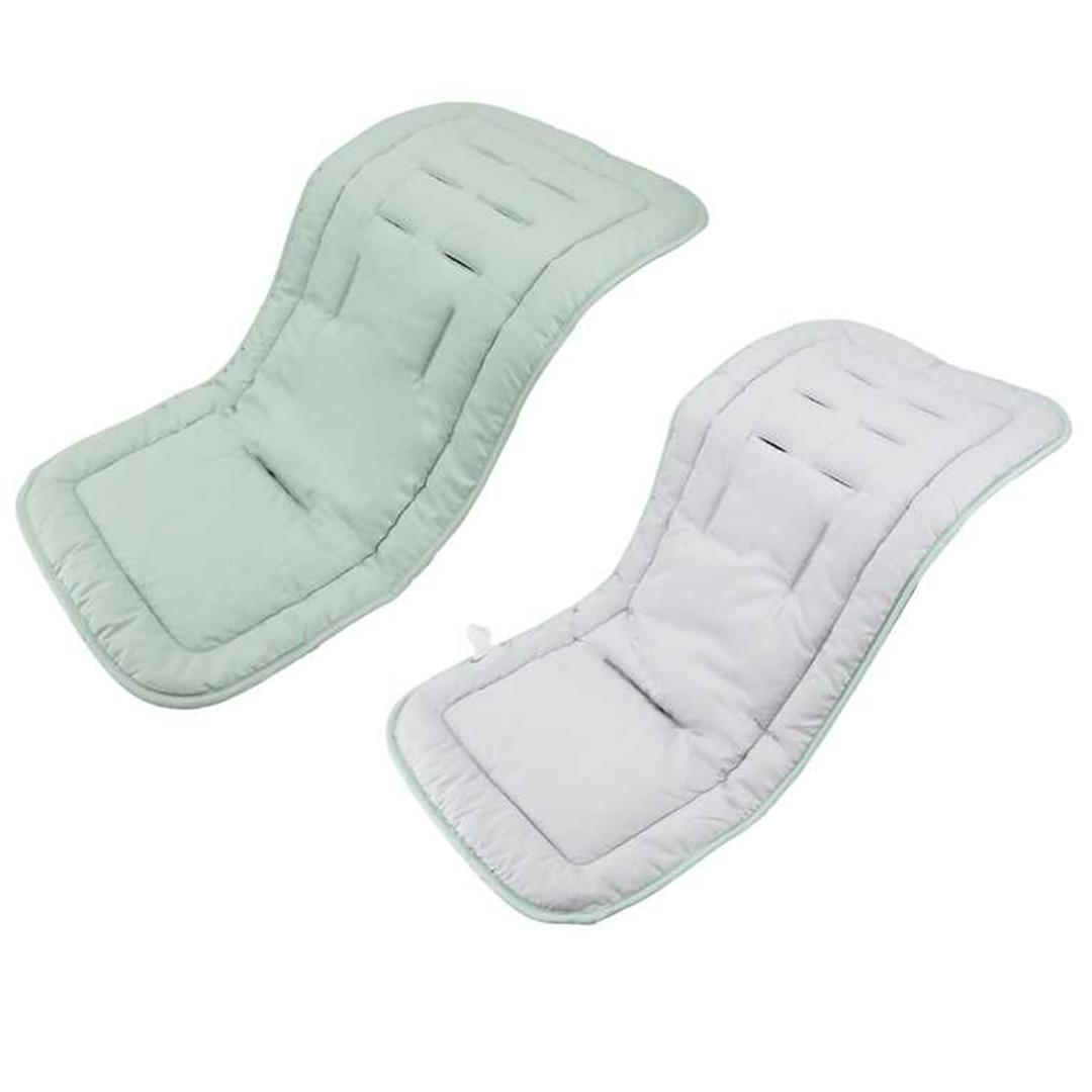 Stroller Cushion for Baby, Cotton Stroller Seat Liners Universal Stroller Cushion Pad for Toddler 34x78cm, 1 Pack (Green)