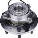 Front Wheel Bearing - Compatible with Chevy, Cadillac and GMC 4WD - Escalade, Avalanche, Silverado 1500, Suburban, Tahoe, Sierra, Yukon - Replaces 515096, 930-611, 10393171, 22841381 - Hub Assembly