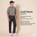 Amazon Essentials Men's Slim-Fit Stretch Golf Pant (42W x 30L, Khaki Brown)