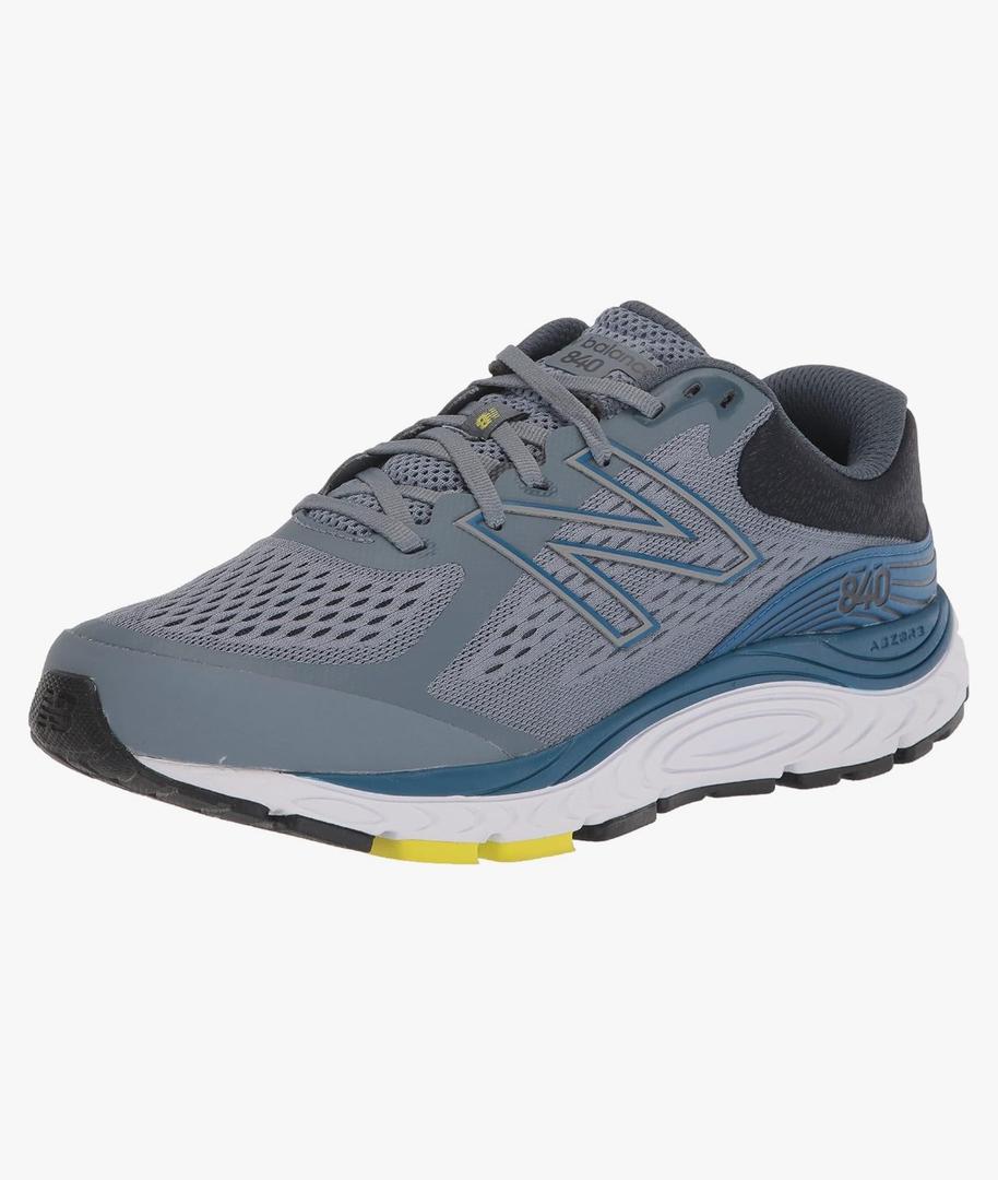 New Balance Men's 840 V5Running Shoe (8.5, Ocean Grey/Oxygen Blue)