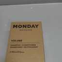 MONDAY HAIRCARE Volume Shampoo + Conditioner Set (2 Count) 12 oz. For Thin, Fine, and Oily Hair Made with Coconut Oil, Ginger Extract, and Vitamin E 100% Recyclable Bottle