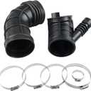 Intake Hose Tube Compatible with BMW E46 320i 325i 325xi 200-2005, 325Ci 2000-2006, 328i 323i 1999-2000 323C; BMW E36 Z3 1997-2000, Replacement for 13541435627 13541705209 696-059 696-061-2PCS