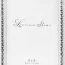 Lawrence Frames Metal Picture Frame with Hammer Effect, 4x6, Silver