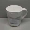 Brita Large Water Filter Pitcher for Tap and Drinking Water, Includes 1 Standard Filter, BPA-Free, Lasts Two Months, 10-Cup Capacity, Bright White