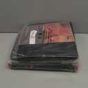 Mrrihand Christmas Ornament Storage Box, Ornament Storage Container with 8 Trays-Xmas Decoration Organizer Keeps 128 Holiday Ornaments 3-Inch, Dual Zipper Closure, 600D Tear-ProofBlack