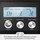 Breville BCG820BTR Smart Grinder Pro for Coffee and Espresso, Black Truffle