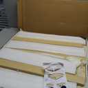 Skywin Washer Dryer Countertop 24 x 29.9 x 3.1 Inches, Single Real Solid Wood Butcher Block (Unfinished Plain Wood Surface) for One Unit Only (Washer or Dryer), Countertop Over Laundry Machine