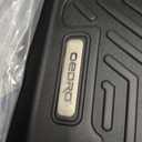 OEDRO Floor Mats Fit for 2018-2025 2026 Jeep Wrangler JL Unlimited 4-Door W/O Subwoofer (Not Fit for JK & 4XE), Custom Fit TPE All Weather Car Mats Full Set, 1st and 2nd Row & Cargo Liner, Black