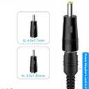 9V 2A AC Adapter with 6ft Cord and Advanced Safety Protections - Compatible with Routers, LED Strip Lights, Speakers & More | 100V-240V Input, | 5.5mm x 2.1mm & 2.5mm Barrel Jack