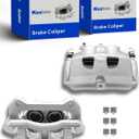 Brake Caliper Set Compatible With F-150 2010-2011,Expedition 2010-2021,Lincoln Navigator 2010-2021,Mark LT 2010-2011 with 2PCS Left & Right-Front Side, 10194